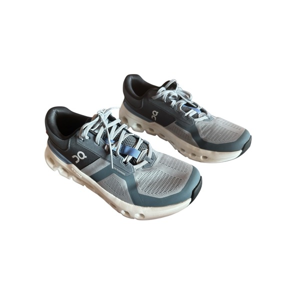 On Cloudrunner 2 Men's Running Shoes Size 11 Alloy Chambray Color Way Superfoam - Picture 2 of 11